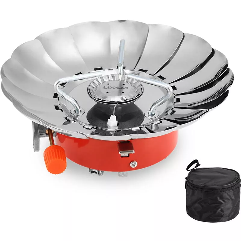 Estufa De Gas De Encendido Piezoelectrico Plegable Al Aire Libre De 2800 W Lixada, Estufa De Cocina Para Acampar Con Mochila En Oferta Estufa De Gas De Encendido Piezoelectrico Plegable Al Aire Libre De 2800 W Lixada