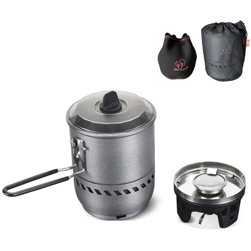 Estufa de gas para acampar de 2100 W con bolsa de transporte Estufa de gas para exteriores para senderismo