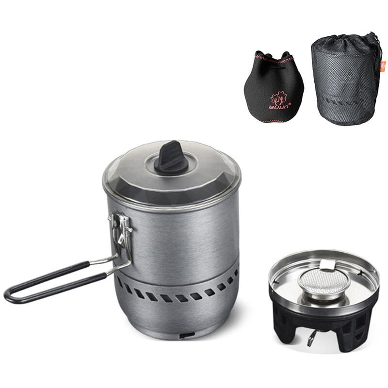 Estufa de gas para acampar de 2100 W con bolsa de transporte Estufa de gas para exteriores para senderismo