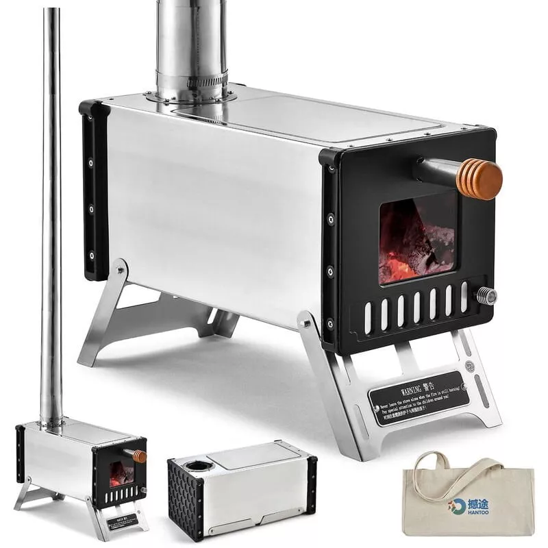 Estufa De Lena Para Carpa De Acero Inoxidable Con Tubos De Chimenea Estufa De Lena Portatil Para Acampar Para Cocinar Con Calefaccion Para En Oferta Estufa De Lena Para Carpa De Acero Inoxidable Con Tubos De Chimenea Estufa De Lena Portatil Para Acampar Para Cocinar Con Calefaccion Para Barato