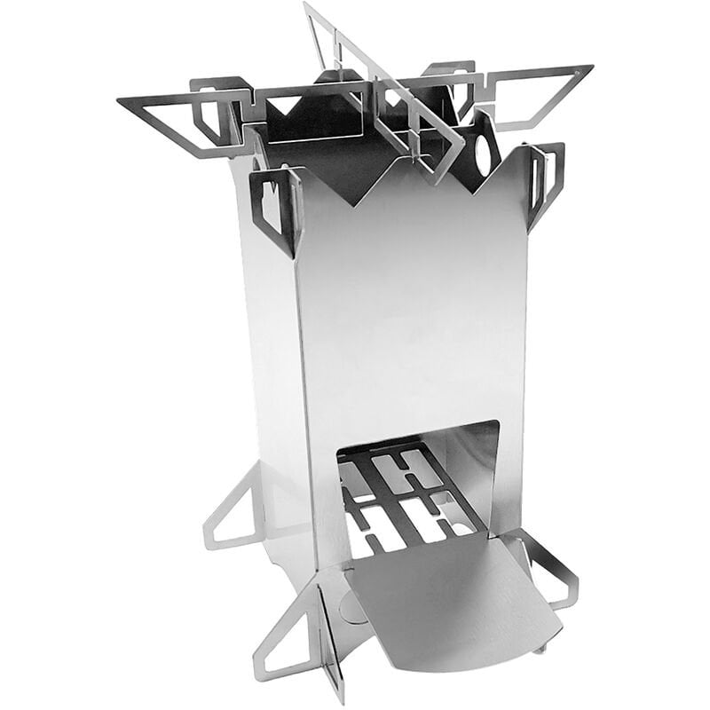 Estufa fuera plegable de acero inoxidable barato