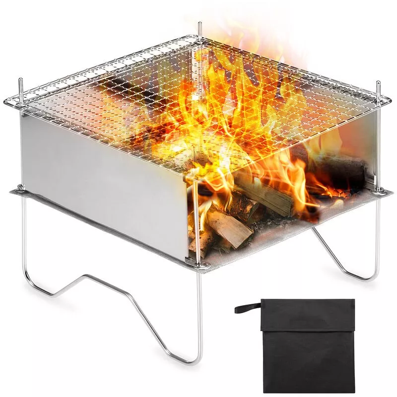 Estufa Portatil Plegable De Acero Inoxidable Parrilla De Lena Para Picnic Jardin Campamento Itinerante En Oferta Estufa Portatil Plegable De Acero Inoxidable Parrilla De Lena Para Picnic Jardin Campamento Itinerante Barato