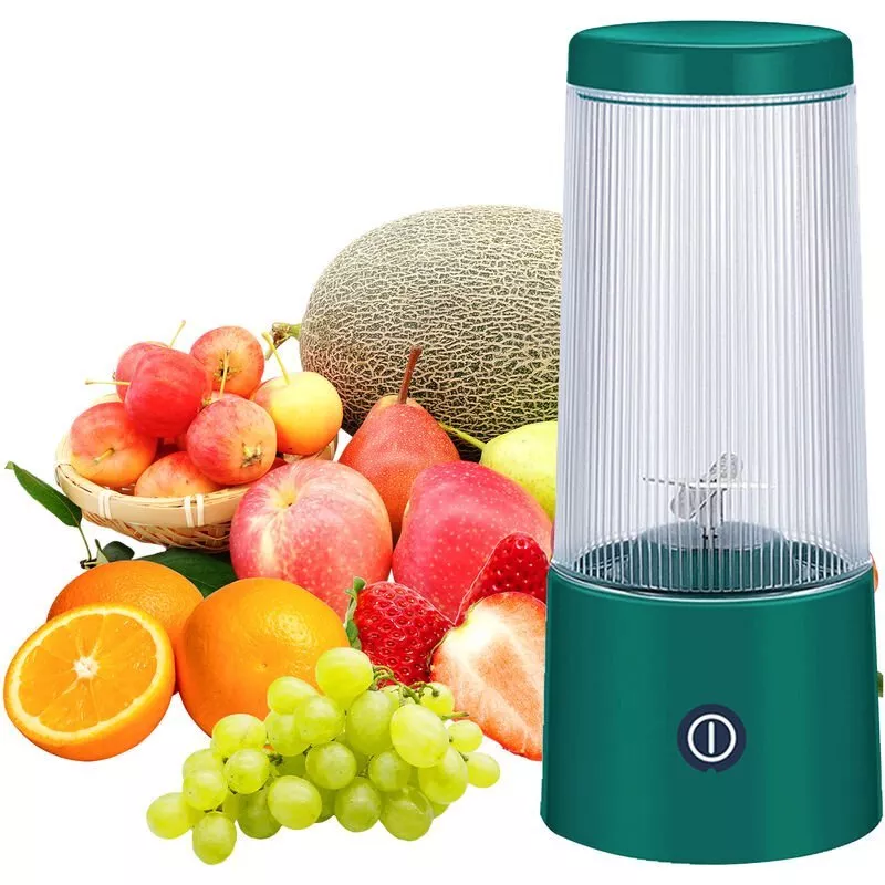 Exprimidor Portatil De 350 Ml, Taza Batidora Electrica, Recargable Por Usb, Mini Batidora Batidora, Batidora De Mano, Maquina De Frutas Y Verduras, En Oferta Exprimidor Portatil De 350 Ml