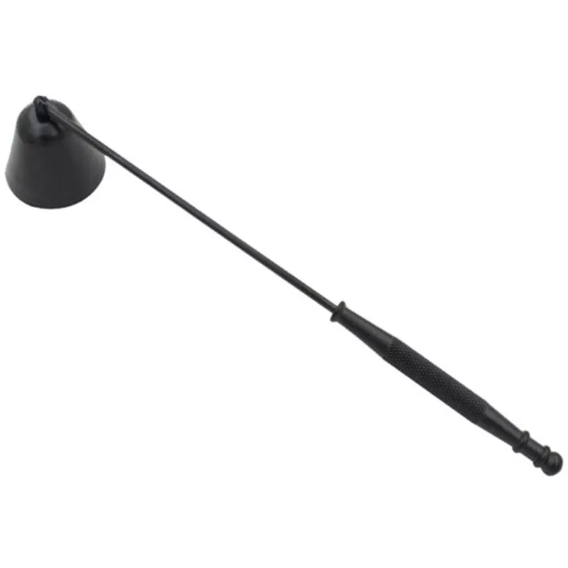 Extintor De Velas Apagador De Mecha De Vela Con Mango Largo Para Apagar Las Mechas De Vela Con Forma De Campana De Forma Segura,Negro En Oferta Extintor De Velas Apagador De Mecha De Vela Con Mango Largo Para Apagar Las Mechas De Vela Con Forma De Campana De Forma Segura
