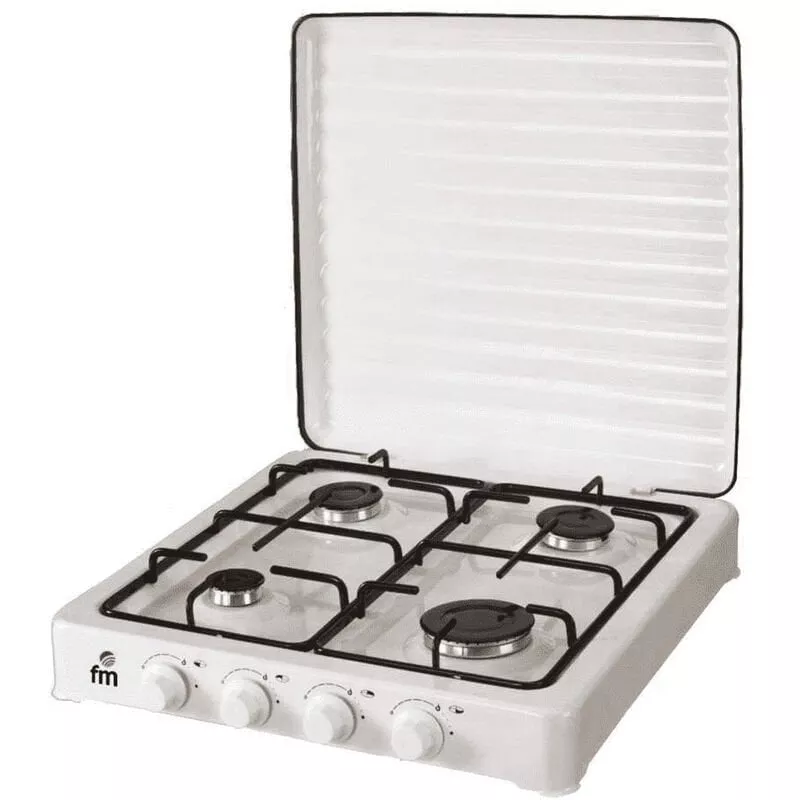 Fm - Cocina De Gas 4 Quemadores Con Tapa Para Exterior ( Hg-400) En Oferta Fm - Cocina De Gas 4 Quemadores Con Tapa Para Exterior ( Hg-400) Barato