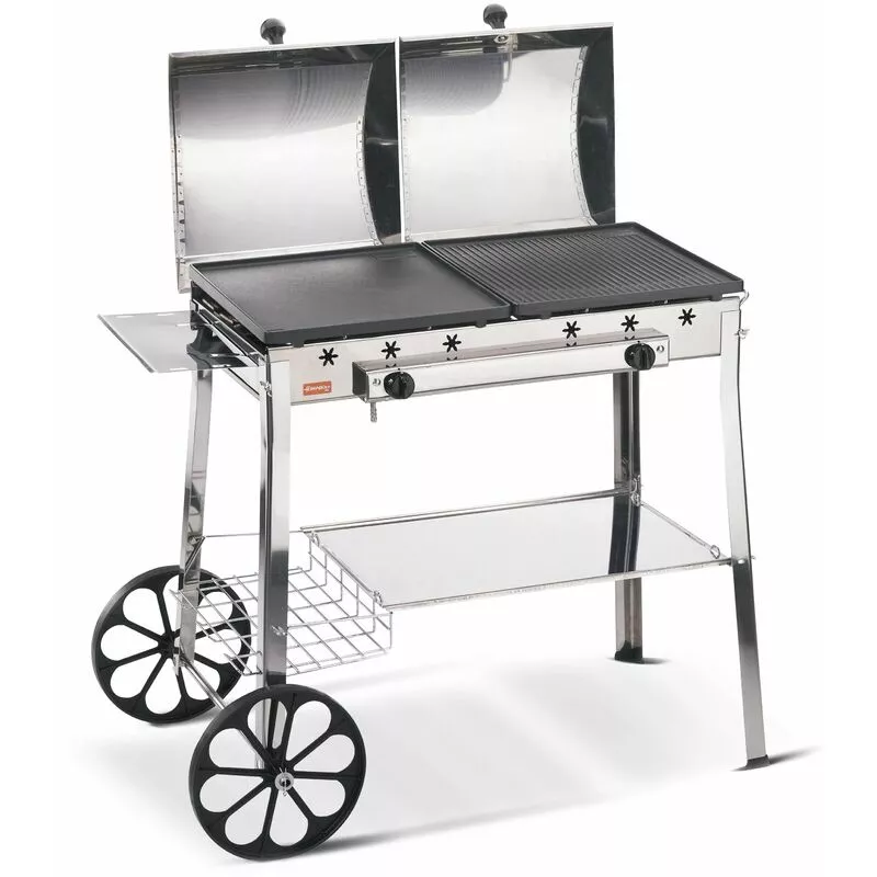 Ferraboli - Barbacoa Ghisa Stereo inox barato