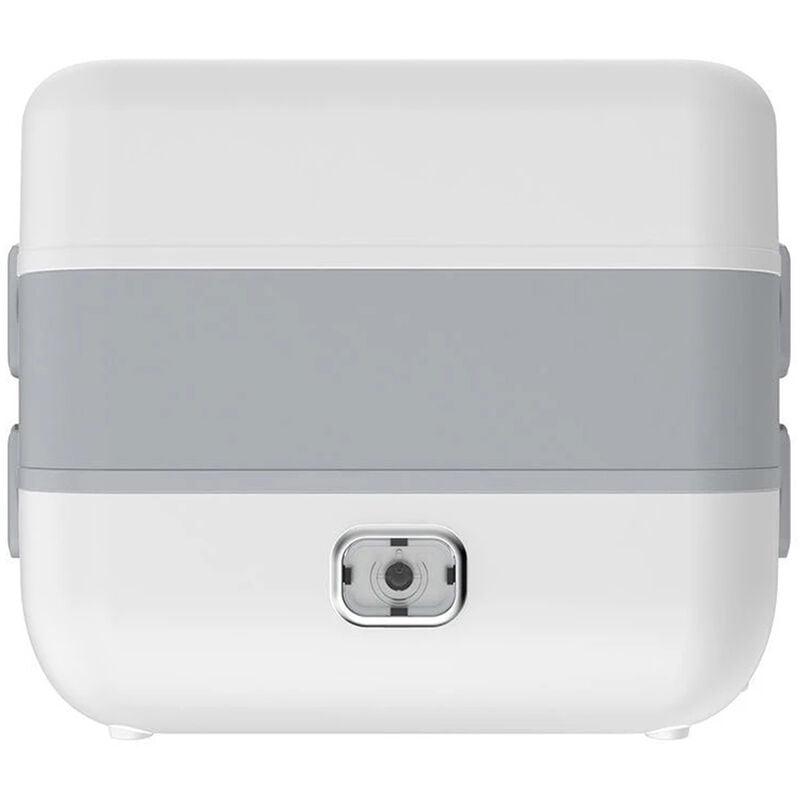 Fiambrera electrica Calentador de alimentos portatil de acero inoxidable para la oficina de la escuela Calentador de alimentos portatil de 2 capas barato