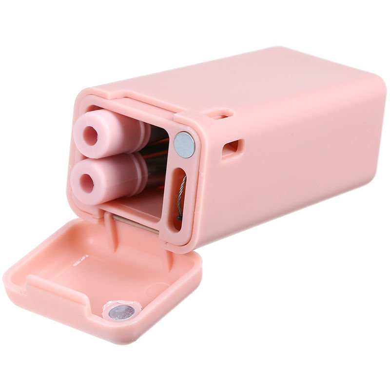 Final reutilizable plegable de acero inoxidable al aire libre paja portatil de paja al aire libre Disenado para viajeros