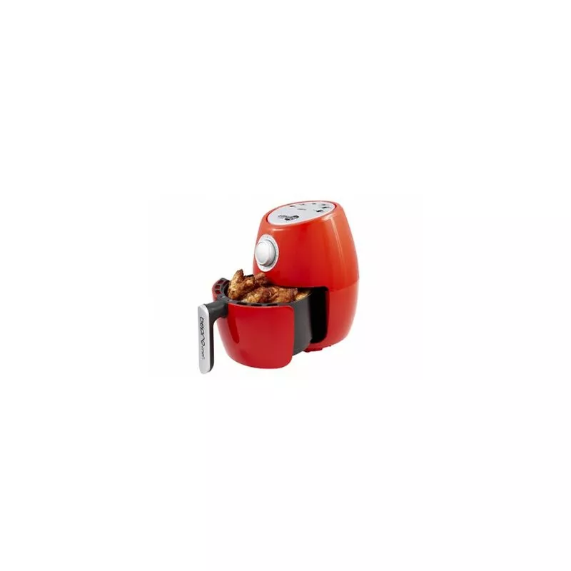 Freidora Dietética Elitefry 200 Roja Sin Aceite. Freidora Aire Caliente 1000 W. Capacidad 2,1 L. Temporizador En Oferta Freidora Dietética Elitefry 200 Roja Sin Aceite. Freidora Aire Caliente 1000 W. Capacidad 2
