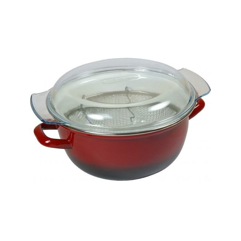 Freidora con cestillo y tapa 24 cm - Ibili barato