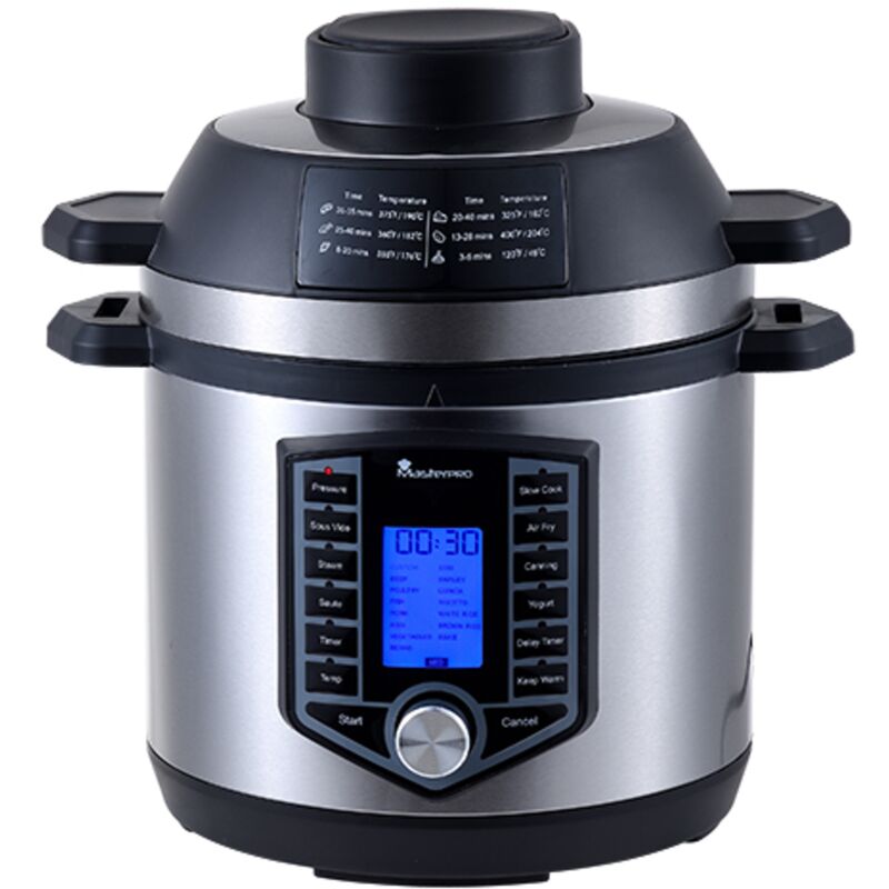 Freidora de Aire y OLLA a Presión Eléctrica 1500W 6L - Masterpro barato