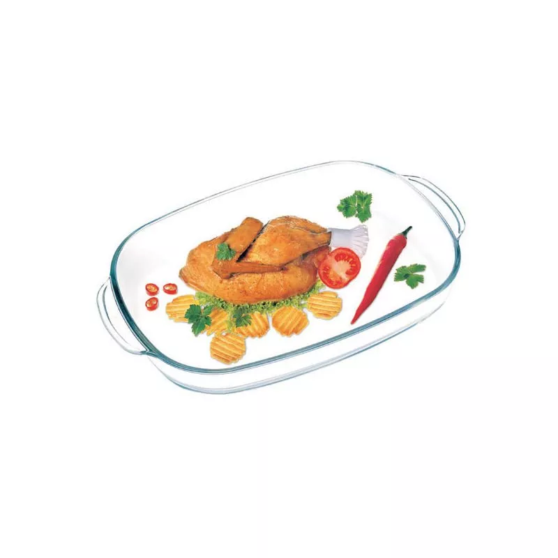 Fuente Rectangular Vidrio Simax 4.8L 42X27.8X5.5Cm En Oferta Fuente Rectangular Vidrio Simax 4.8L 42X27.8X5.5Cm Barato