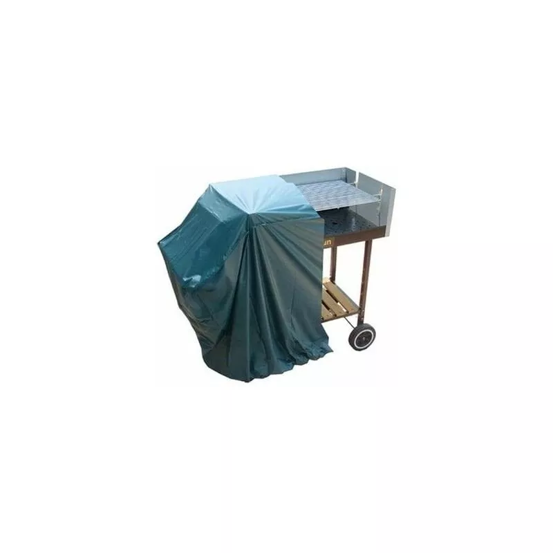 Funda Proteccion 112X48,5X91Cm Barbacoa Pvc Negro Carro Metalico Mt Nt70720 - Natuur En Oferta Funda Proteccion 112X48