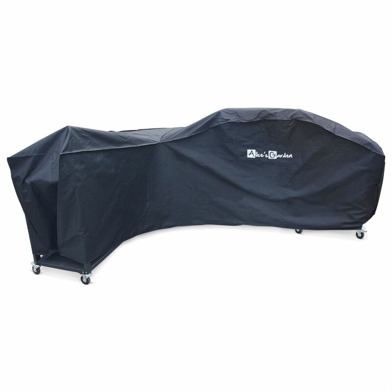Funda protectora de poliéster y PVC para barbacoa de gas Rochefort - Negro barato