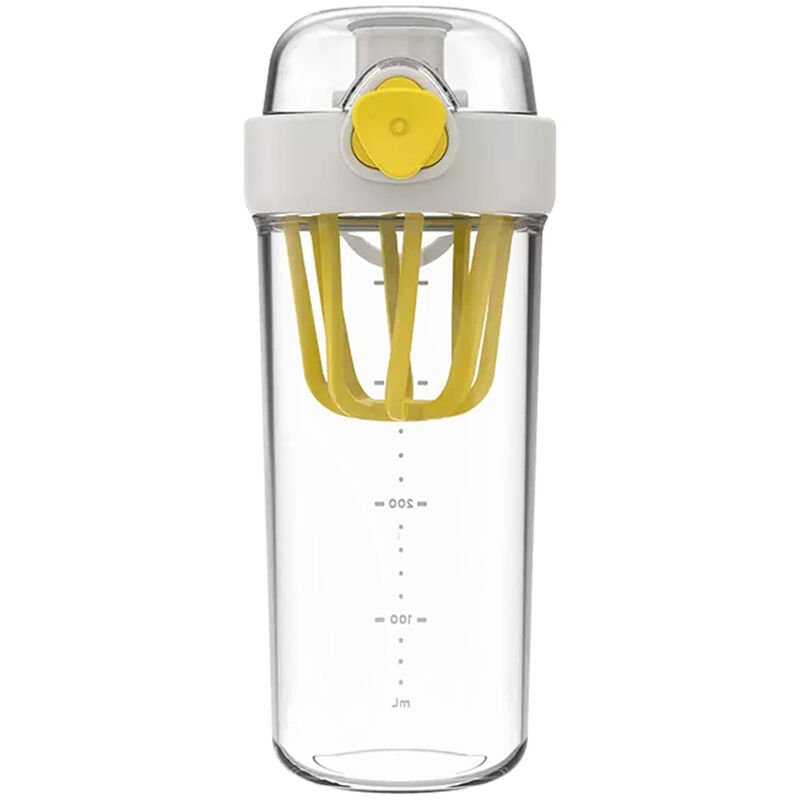 Funjia Botella mezcladora con asa Taza mezcladora a prueba de fugas de 500 ml con batidora Botella mezcladora perfecta para batidos de proteinas y barato