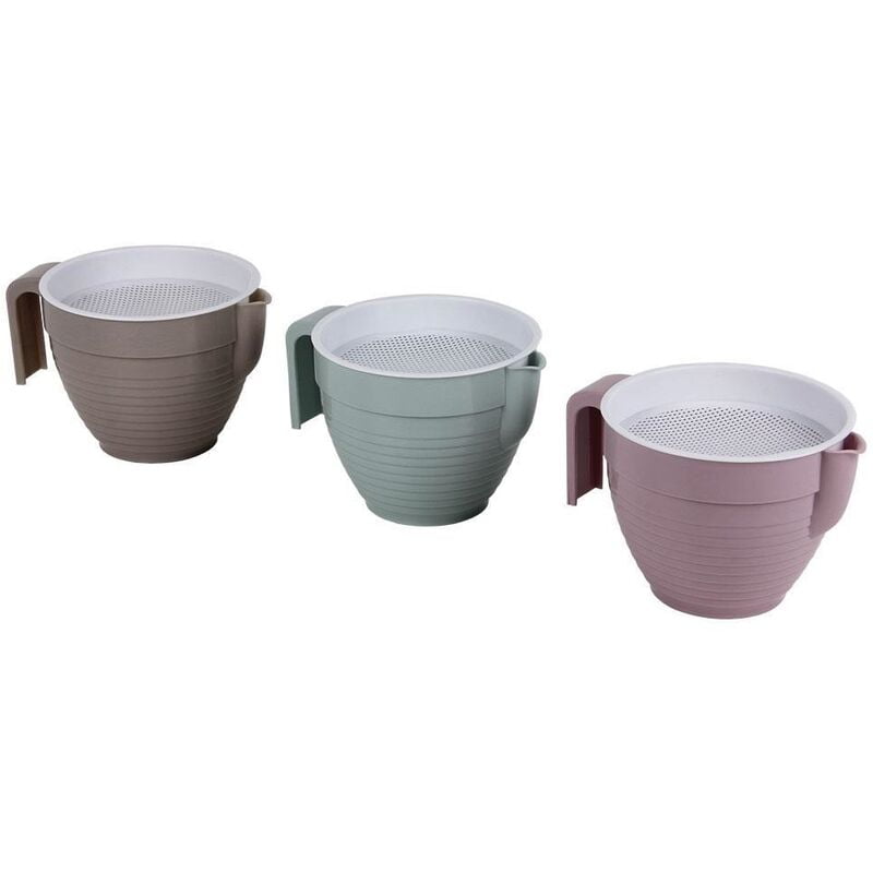 GRASERA COLADOR 500ml MOD.ALBAHACA ROSA PALO 16.5X12X10cm venta unitaria barato