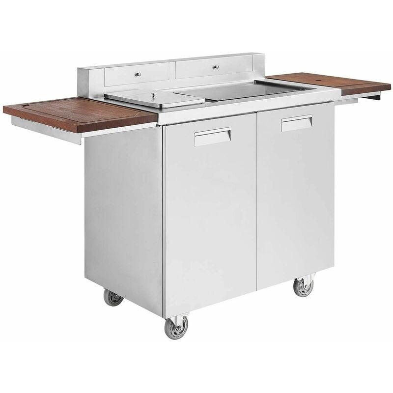 GREADEN Grill Barbacoa eléctrica para exteriores para terrazas de picnic en el jardín