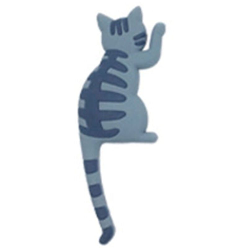 Gato de dibujos animados iman de nevera iman creativo gancho mensaje pegatina magnetica educacion temprana pegatina magnetica pegatina decorativa A5 barato