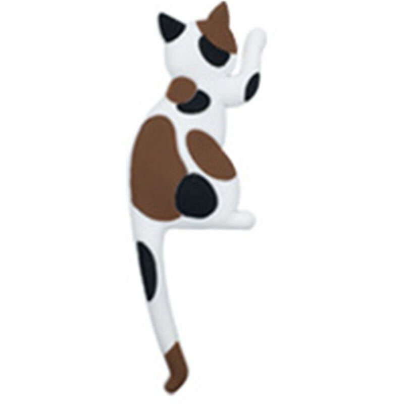 Gato de dibujos animados iman de nevera iman creativo gancho mensaje pegatina magnetica educacion temprana pegatina magnetica pegatina decorativa A6 barato