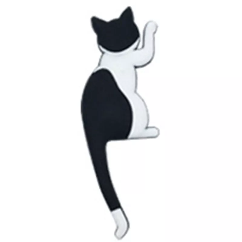 Gato de dibujos animados iman de nevera iman creativo gancho mensaje pegatina magnetica educacion temprana pegatina magnetica pegatina decorativa A7 barato