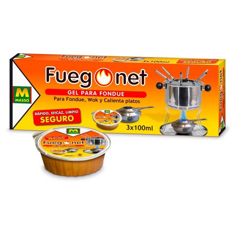 Gel Para Fondue 3X100Ml Masso barato