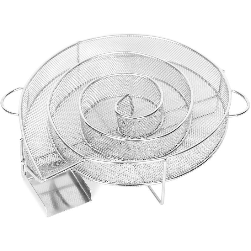 Generador humo frío Ahumador alimentos Redondo Acero inoxidable Barbacoa Grill Conservación alimento barato