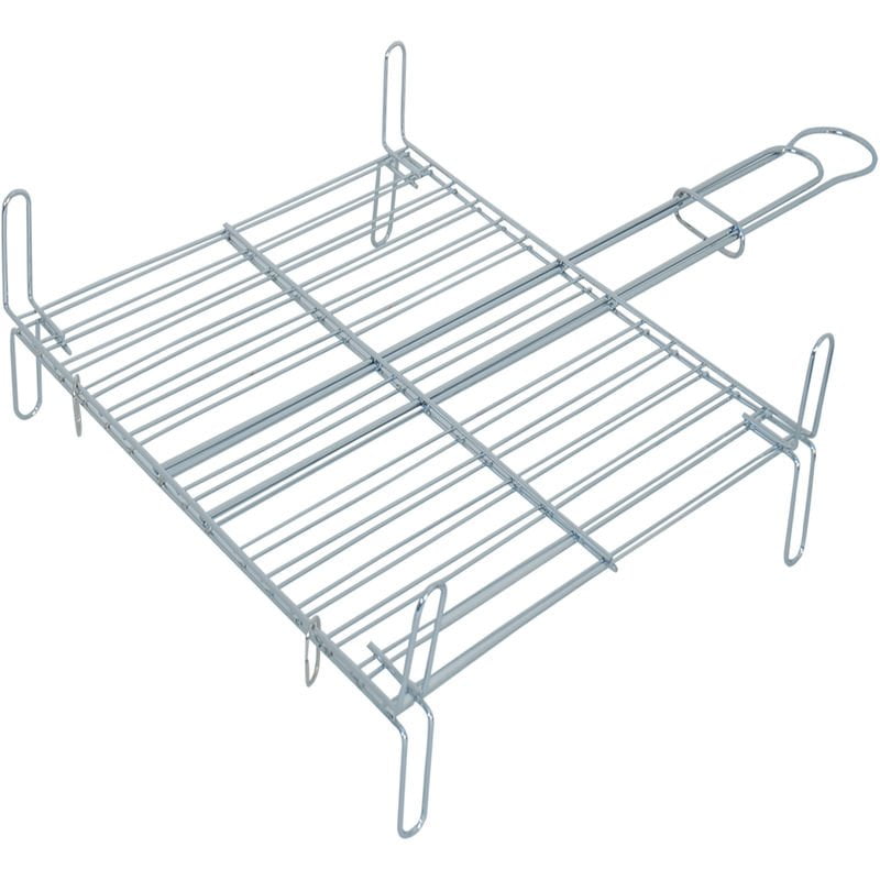 Gril Cromado Con Pies 20X25Cm barato