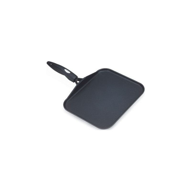 Grill Plancha 26X26Cm Liso Con Mango Induccion Aluminio/Fundido Tec.Platinum Valira barato