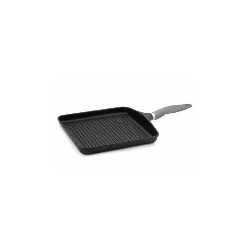 Grill Plancha 28X28Cm Rayas Con Mango Aluminio/Fundido Tecnoform - Valira En Oferta Grill Plancha 28X28Cm Rayas Con Mango Aluminio/Fundido Tecnoform - Valira Barato