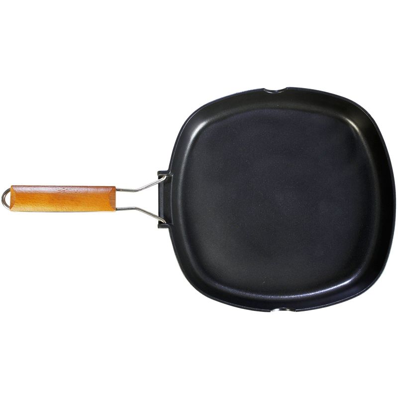 Grill Plancha 28x28cm Liso M/abat Al/fu Ecostone Cookware barato