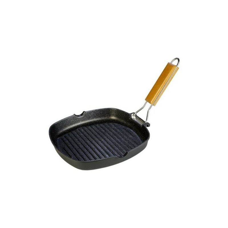 Grill Rayas Aluminio Fundido 24X24Cm Ecochef 14024 barato