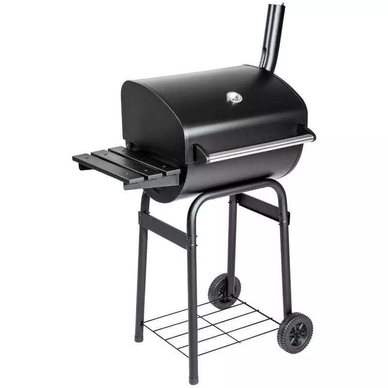 Grill Barbacoa Para Carbón De Metal Con Revestimiento En Polvo - Barbacoa Portátil Con Ruedas, Barbacoa De Carbón Con Estructura Metálica, Asador En Oferta Grill Barbacoa Para Carbón De Metal Con Revestimiento En Polvo - Barbacoa Portátil Con Ruedas