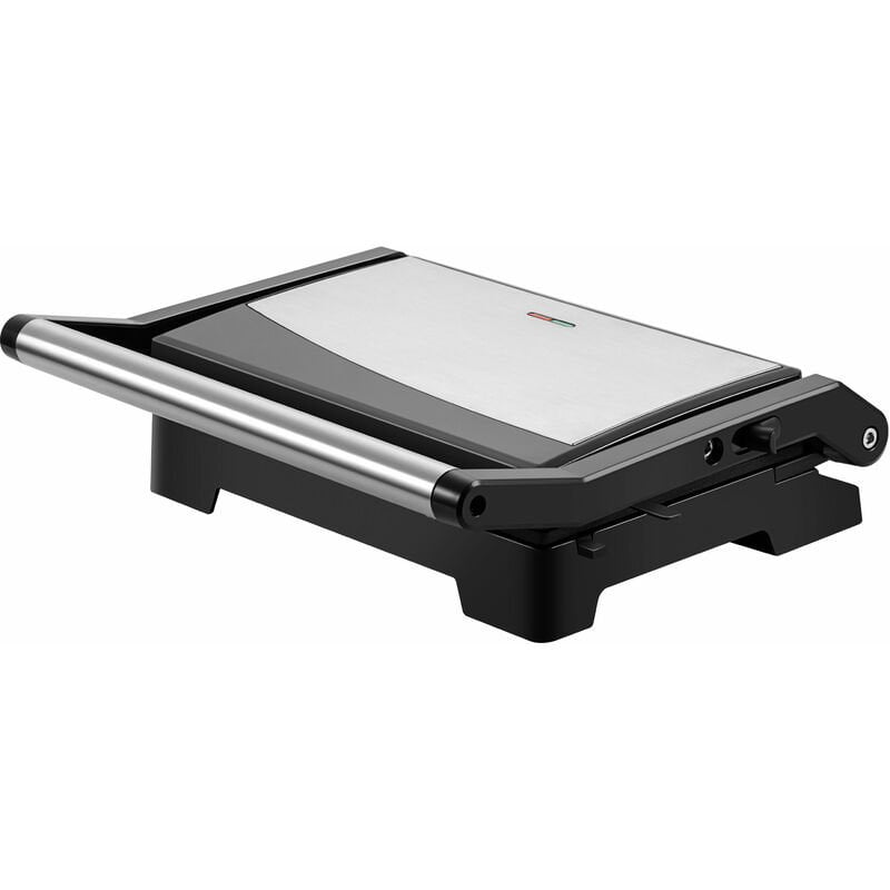 Grill eléctrico compacto con placas antiadherentes 900W barato