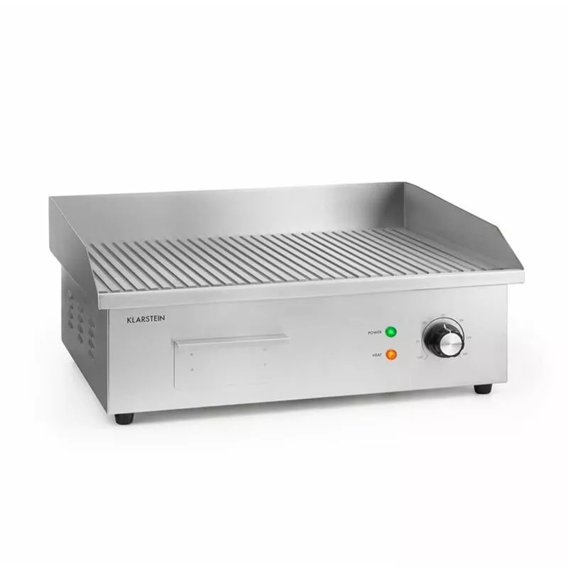 Grillmeile 3000R Pro Plancha Eléctrica De 3000W Superficie De Cocción De 54,5X35Cm Ondulada En Oferta Grillmeile 3000R Pro Plancha Eléctrica De 3000W Superficie De Cocción De 54