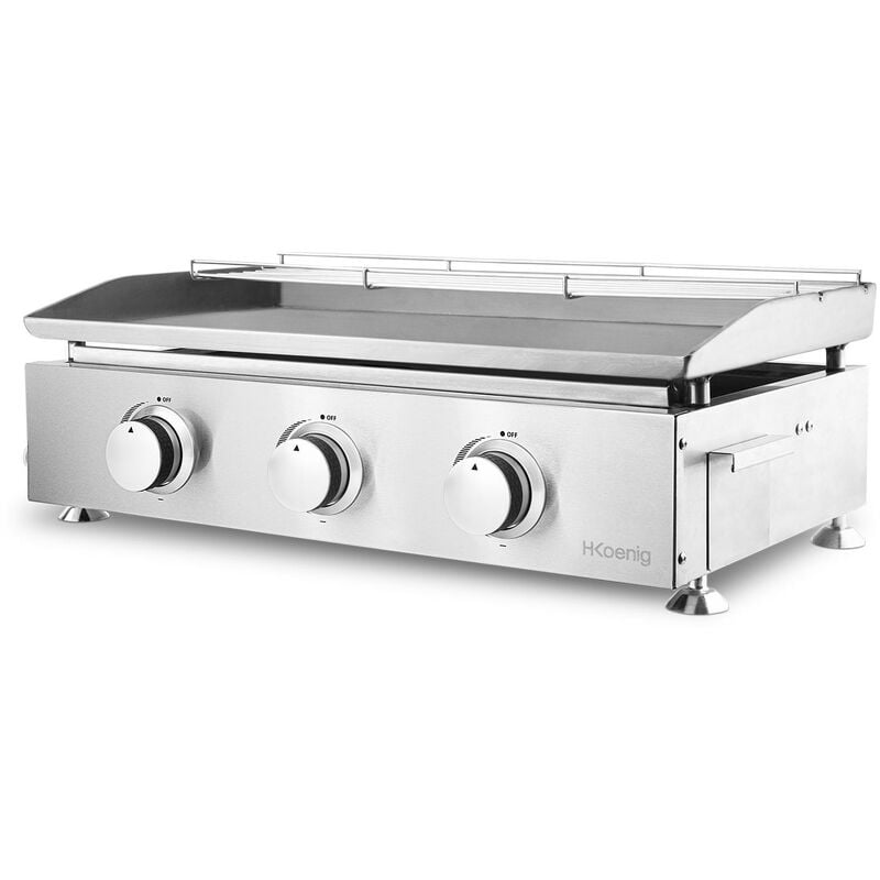 H.koenig - Plancha de gas 2 fuegos barato