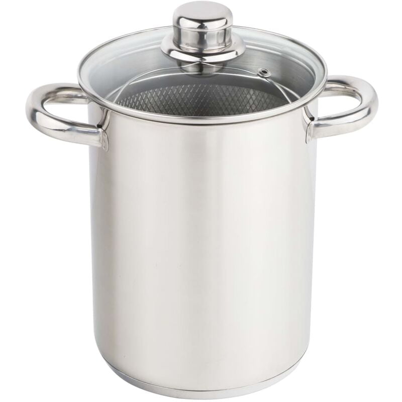 HI Olla para espárragos plateada 4 L barato