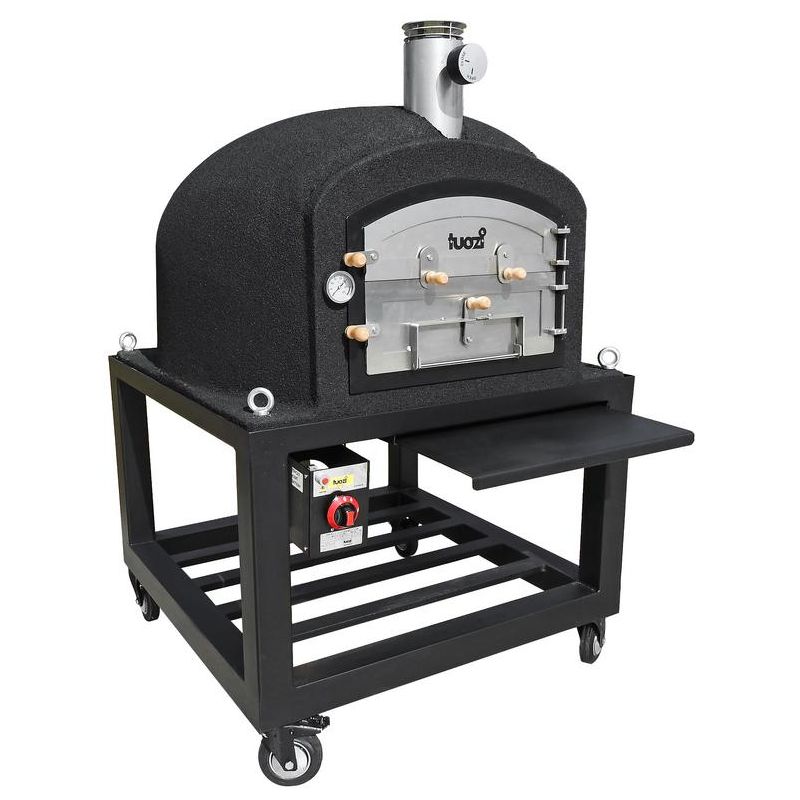 HORNO KITAWAY 100 NEGRO Exclusive Pack (Horno Gás+base+Quemador) - Tuozi barato