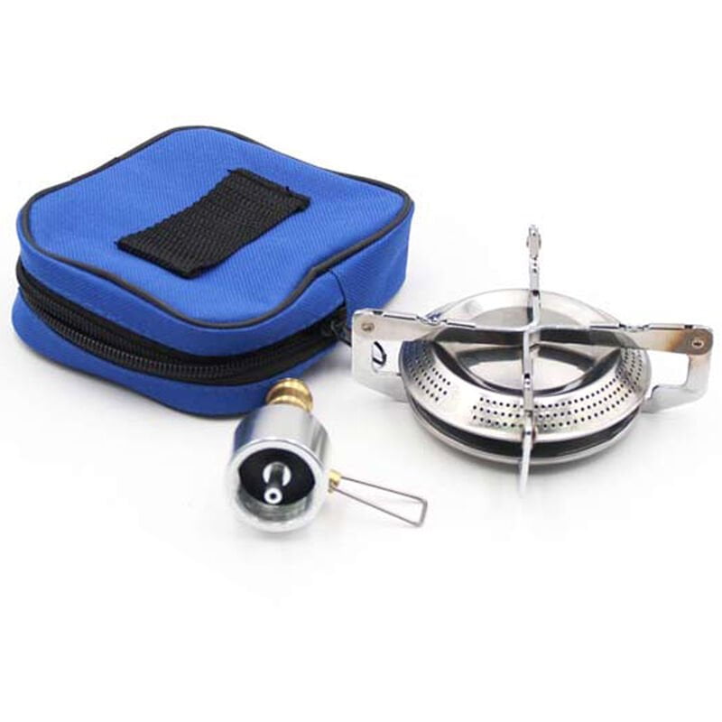 Happyshopping - Estufa de gas propano portatil Estufa de gas propano compacta con quemador ajustable para acampar al aire libre barato