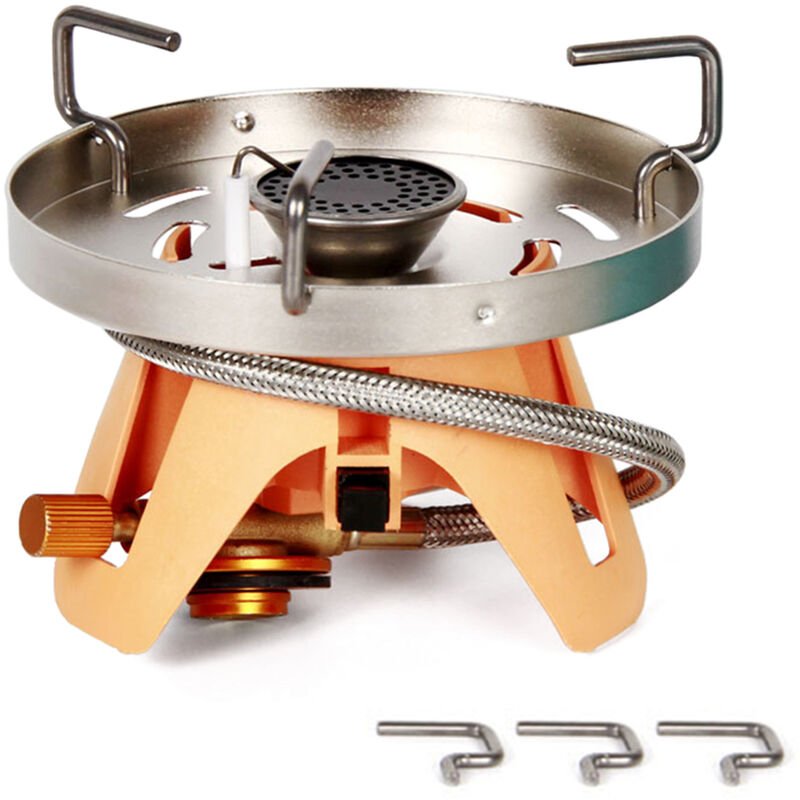 Happyshopping - Estufa que hace excursionismo de la estufa que acampa 1200W mini para acampar al aire libre que va de excursion que viaja barato