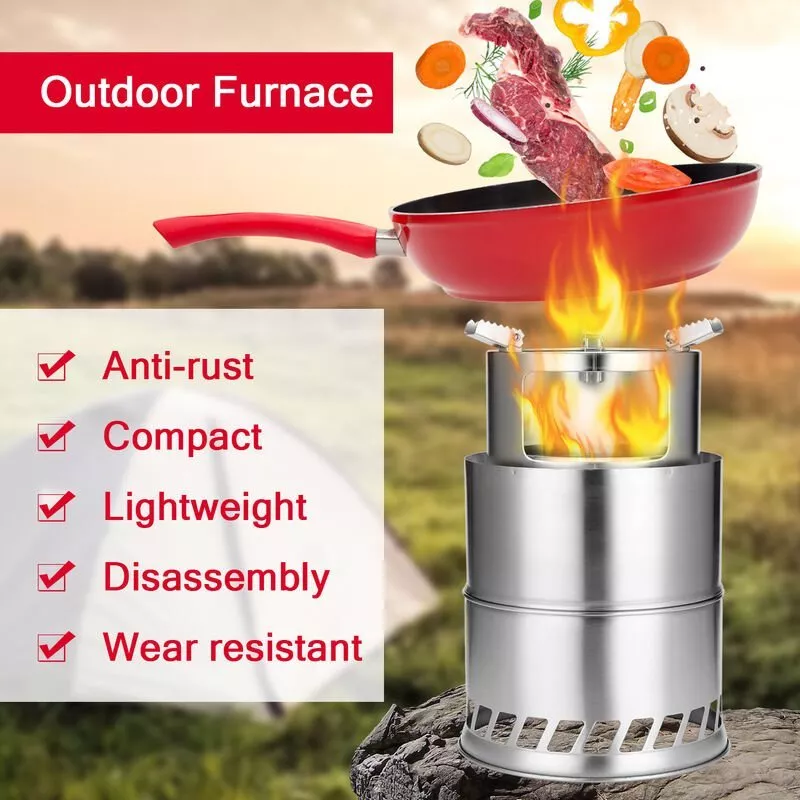 Happyshopping - Estufas De Madera Desmontables Del Extremo Del Horno Que Acampa Al Aire Libre Del Golpe ,Estufas De Barbacoa Portatiles Para En Oferta Happyshopping - Estufas De Madera Desmontables Del Extremo Del Horno Que Acampa Al Aire Libre Del Golpe