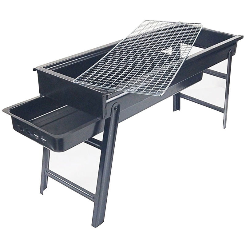 Herramienta al aire libre parrilla de acero inoxidable portatil Barbacoa rejilla plegable Parrilla Parrilla de carbon Mini acampar al aire libre de barato