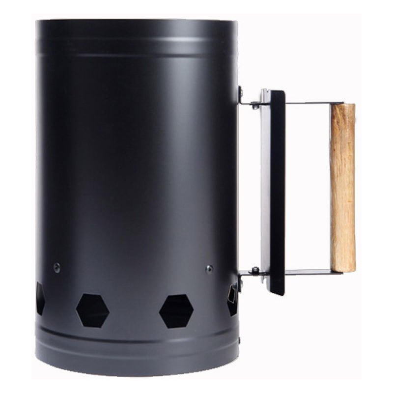 Herramientas de la barbacoa Barriles Punto de encendido del carbon vegetal de carbono del cucharon de encendido al aire libre Barbacoa Herramientas barato