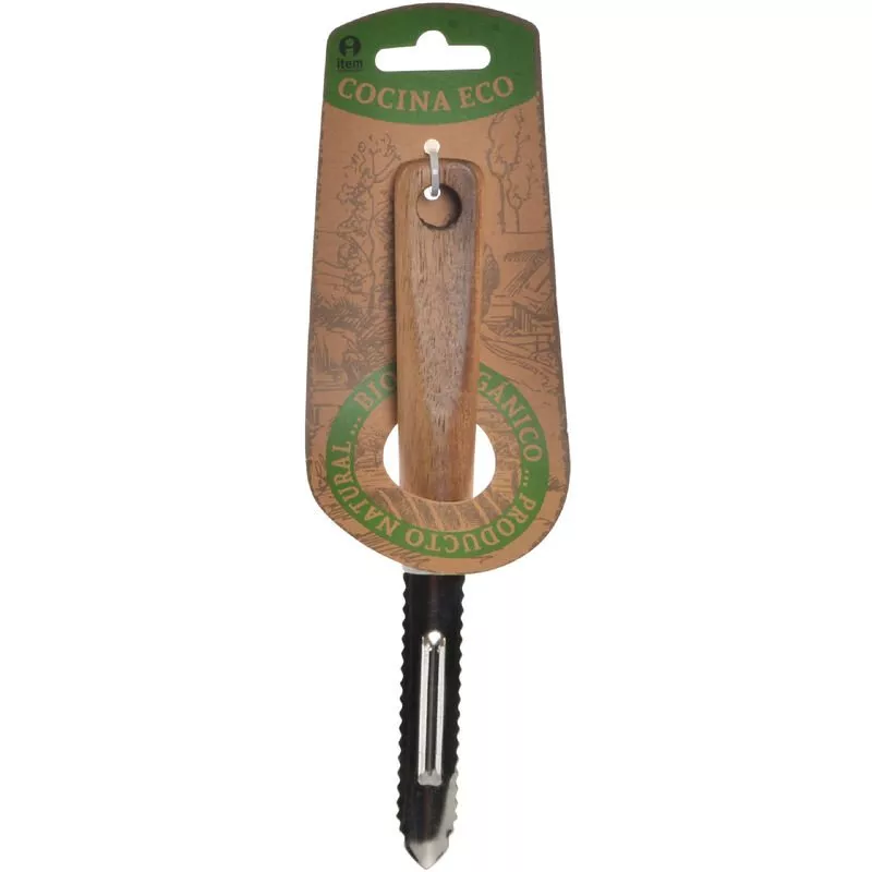 Hogar Y Mas - Hogar y más - Pelador de Madera y acero inoxidable barato