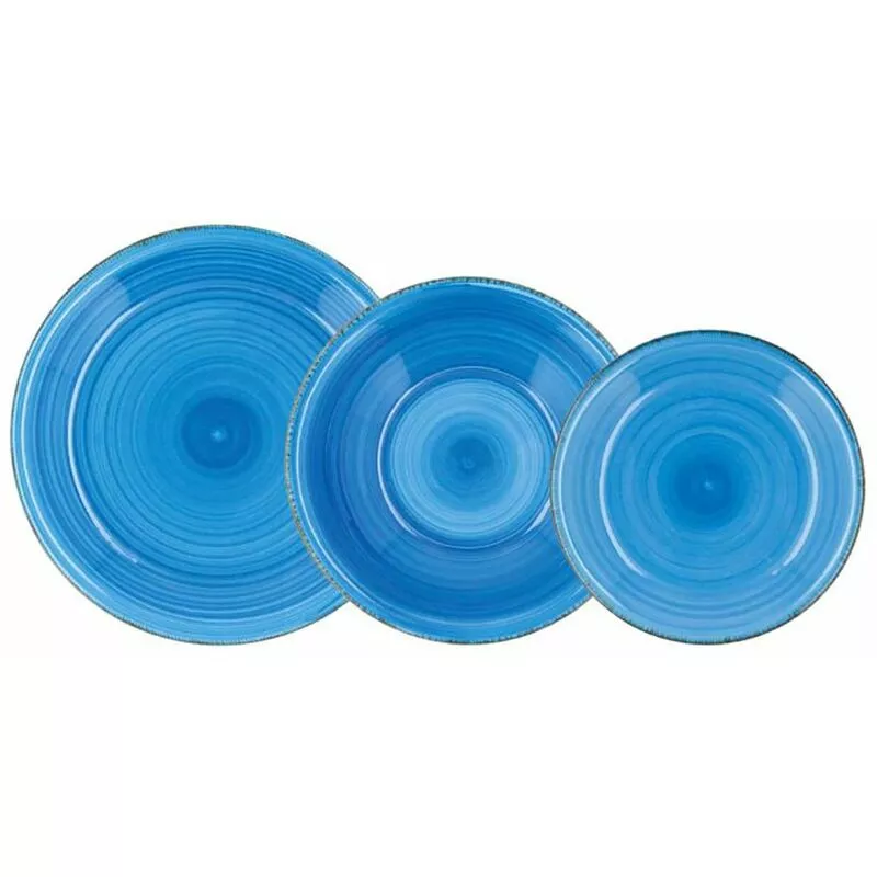 Hogar Y Mas - Vajilla 18 Piezas Azul Vita En Oferta Hogar Y Mas - Vajilla 18 Piezas Azul Vita Barato