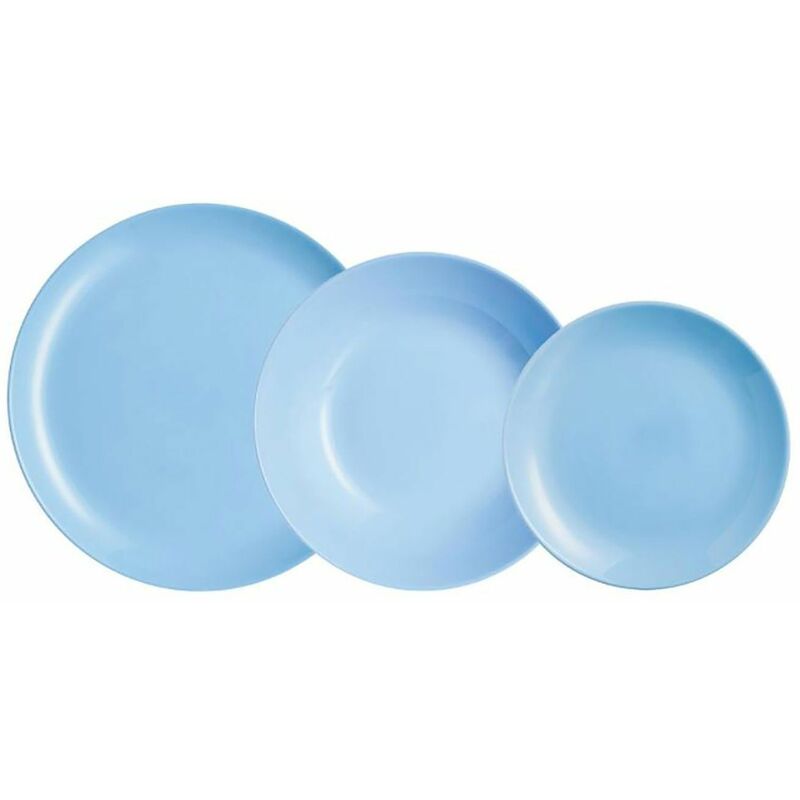 Hogar Y Mas - VAJILLA 18 PIEZAS DIWALI AZUL barato