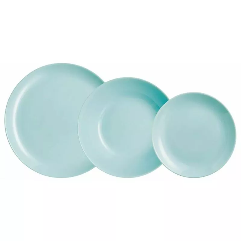 Hogar Y Mas - Vajilla 18 Piezas Diwali Turquesa En Oferta Hogar Y Mas - Vajilla 18 Piezas Diwali Turquesa Barato