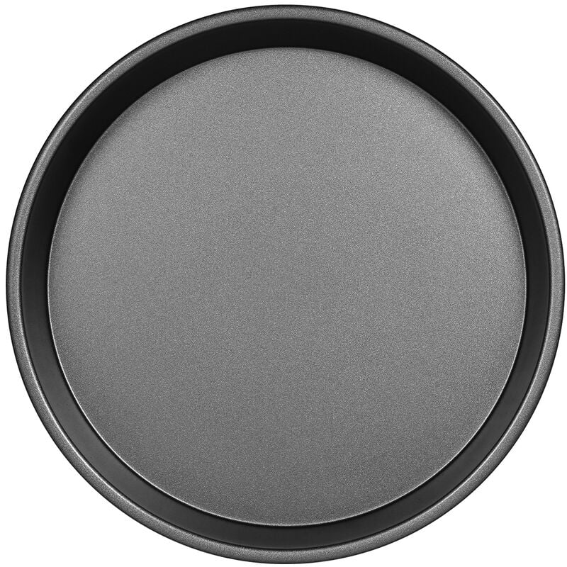 Hojas de pizza Pan Pizza Molde de horno de calcinacion para Horno Negro antiadherente bandeja redonda de pizza de 7 pulgadas de hoja de acero al barato