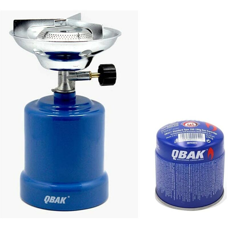 Hornillo Camping Gas Cocina Acampada Campo Playa + Cartucho 190g barato