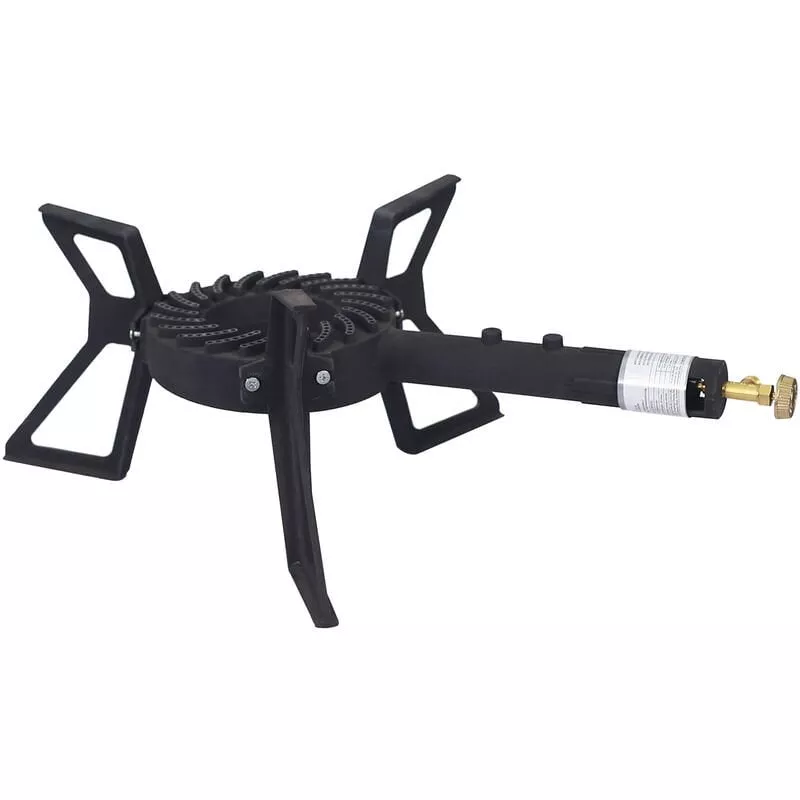Hornillo De Gas 10,5 Kw Fogón De Camping Cocina Portátil Gas Butano/Propano Outdoor Acampada Jardín En Oferta Hornillo De Gas 10