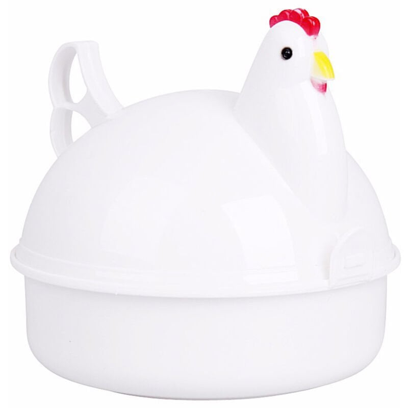 Horno de microondas Huevos Caldera Huevos Vapor Huevos Olla 4 Huevos Capacidad Huevos Maquina de coccion